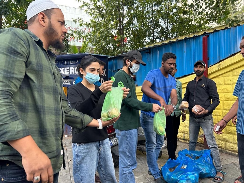 Joy Educational Foundation team at work in the community